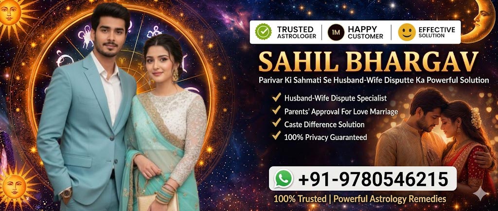 Astrologer Sahil Bhargav Call +91-9780546215
